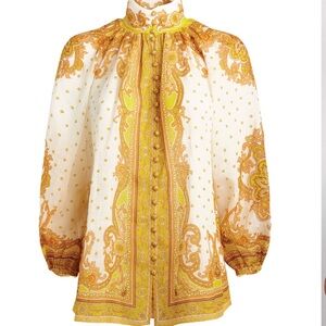 Zimmermann Bells Paisley Blouse